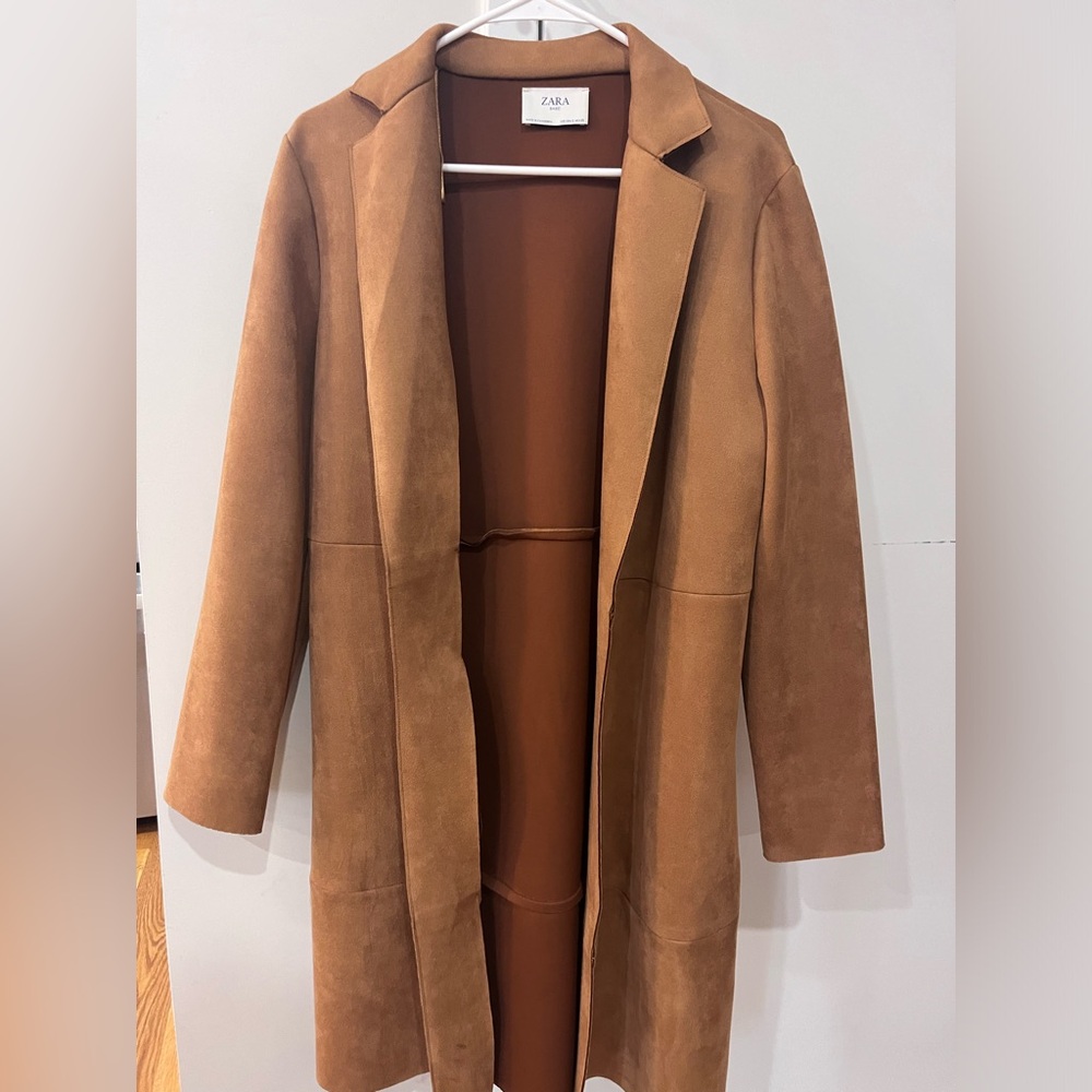 Zara Women's Tan and Brown Jacket
